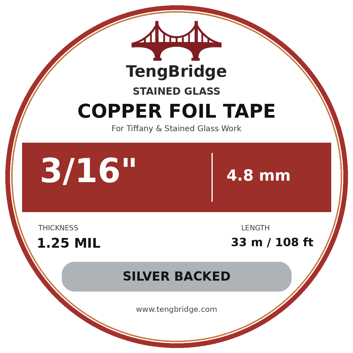 TB-CF-316-125-S round label artwork