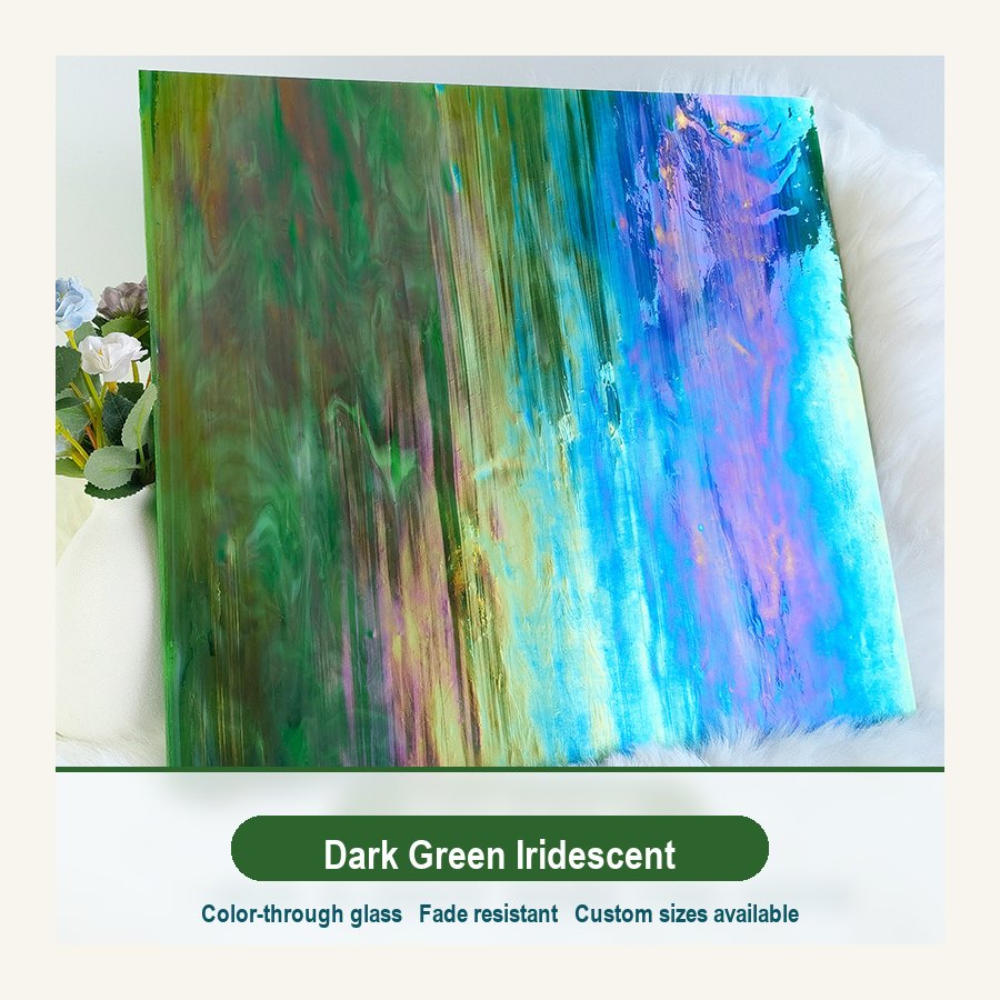 Dark Green Iridescent