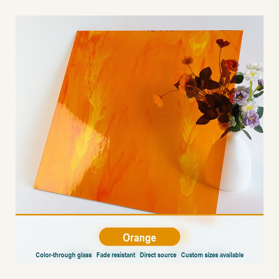 Orange Glass sample
